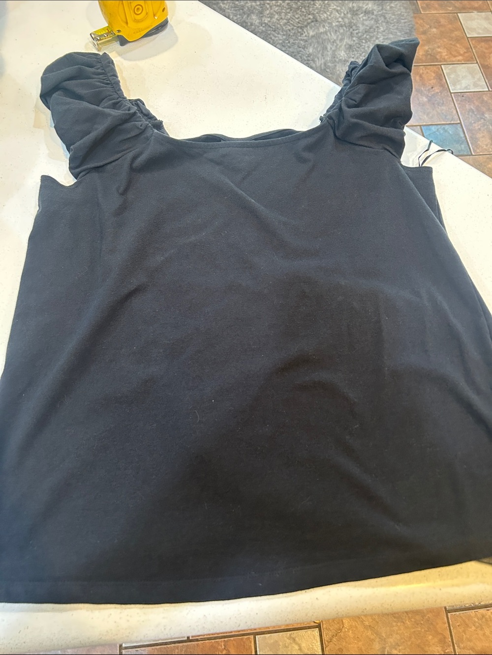 Puffy sleeve / shoulder tank